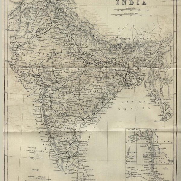 Bhuj Anjar Area Gujarat Topographic Map 1955 - Maps Of India