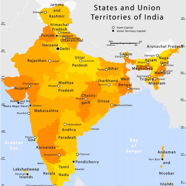 Map Of India District Maps Of The World Images