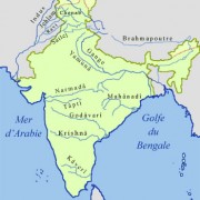 Rivers and lakes India map - Maps of India