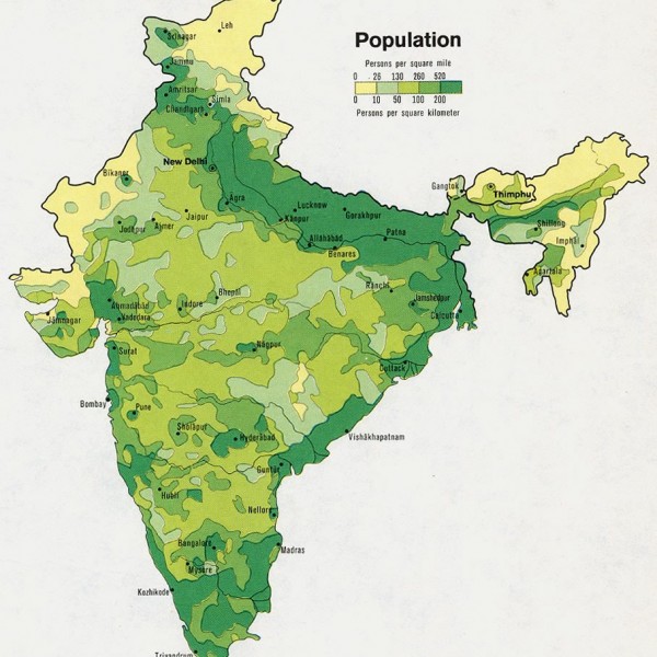 Population Map Of India 2021 India Population Map - vrogue.co